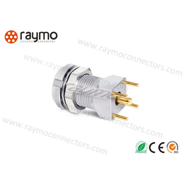 EPE Pcb Mount Connector Outershell Design Quick Push Pull Self Latching System
