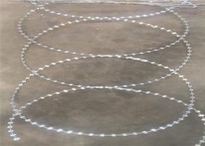 China Iso BTO -22 Razor Wire Flat Wrap Coils Are Made Of High Tensile Razor Wire on sale