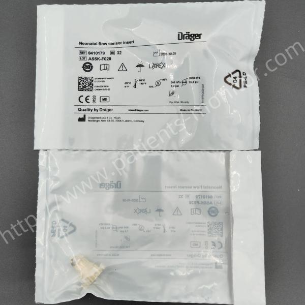 Dräger 8410179 Neonatal Flow Sensor Insert For Babylog 8000 Evita NeoFlow Ventilator Machine Medical Accessories