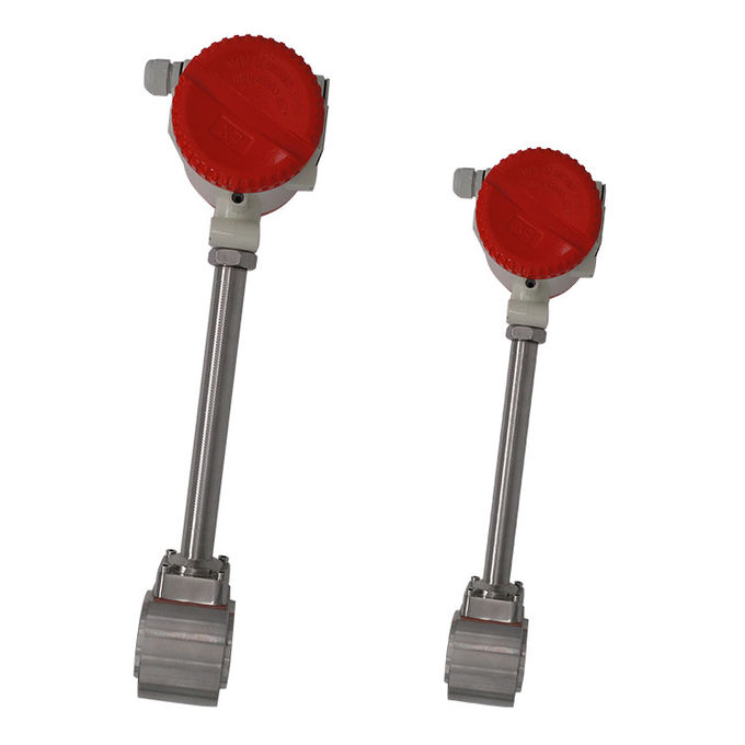 Electromagnet Wafer Type Clamp Vortex Flow Meter 0