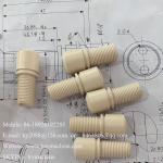 Polyetheretherketone Tecapeek Custom Design 5 Axis CNC Machining Services For