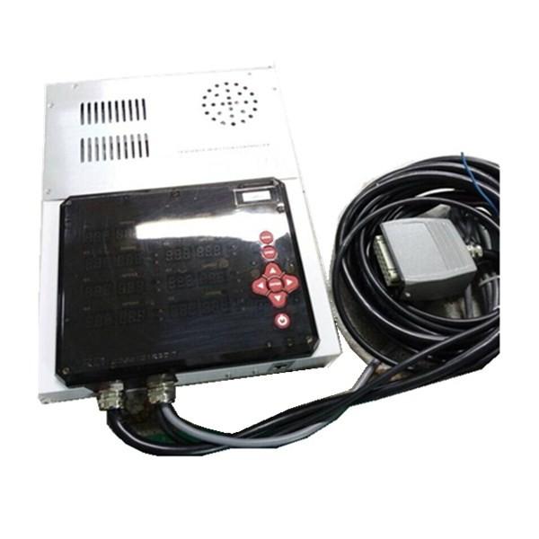 Hot runner sequential timer controller for valve gate hot runner system adjust