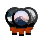 Round IPS TFT LCD Screen ST7701S 2.1'' 480x480 CTP Resolution SPI RGB Interface