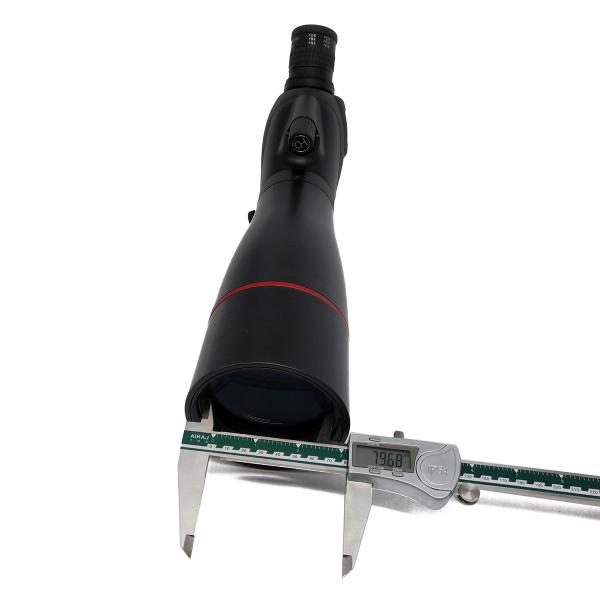 20-60x80 Long Distance Spotting Scope Single Focus with Porro Bak4 Prism