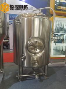 Bright Beer Brewery Fermentation Tanks , 1000l Beer Stainless Steel Tank