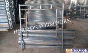 Wholesale Stable Frame Scaffolding System , Q235 Steel Scaffolding Frame Type 1524x1700mm from china suppliers