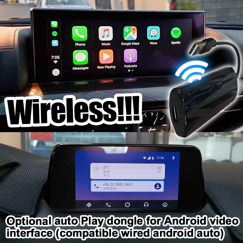 Android 9.0 navigation box for Chevrolet Silverado video interface with rearview WiFi video mirror link