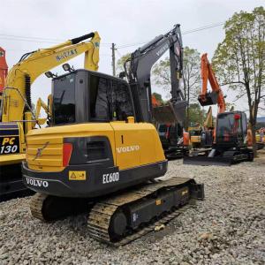 China Ec60d Used Volvo Excavator Small 6 Ton Excavator Power Trowel on sale