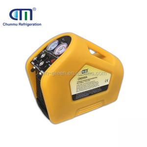 China CM2000 mini  r134a r404a refrigerant gas condensing recovery machine unit on sale