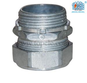 China ISO Certificate  NPT Thread Zinc EMT Compression Connector on sale