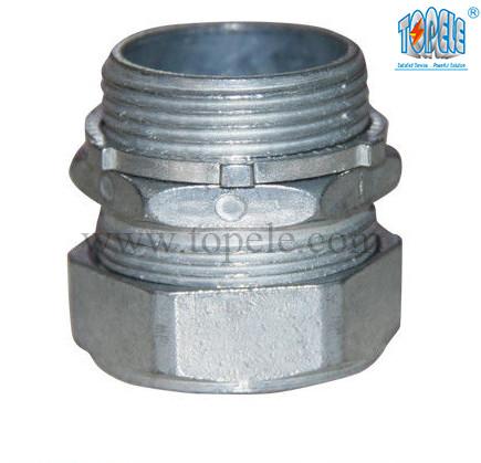 Quality ISO Certificate  NPT Thread Zinc EMT Compression Connector for sale