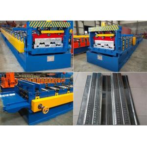 Wholesale Aluminum Floor Deck Roll Forming Machine , Shutter Door Roll Forming Machine from china suppliers
