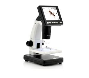 China 3.5 Inches Portable And Standalone 500x5M LCD Digital Microscope For High Definition Microscopic Observation on sale