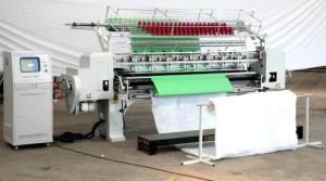 Wholesale Multi Needle Straight Line Quilting Machine , 2.4 Meters Blanket Sewing Machine from china suppliers