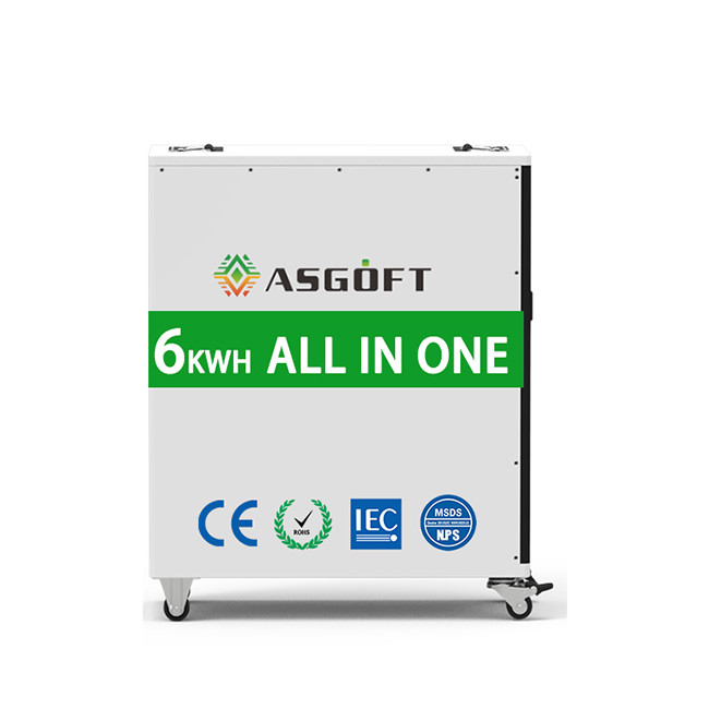 Wholesale All in one Portable Battery Storage 6016Wh Battery With Lockable Wheels and Handle from china suppliers