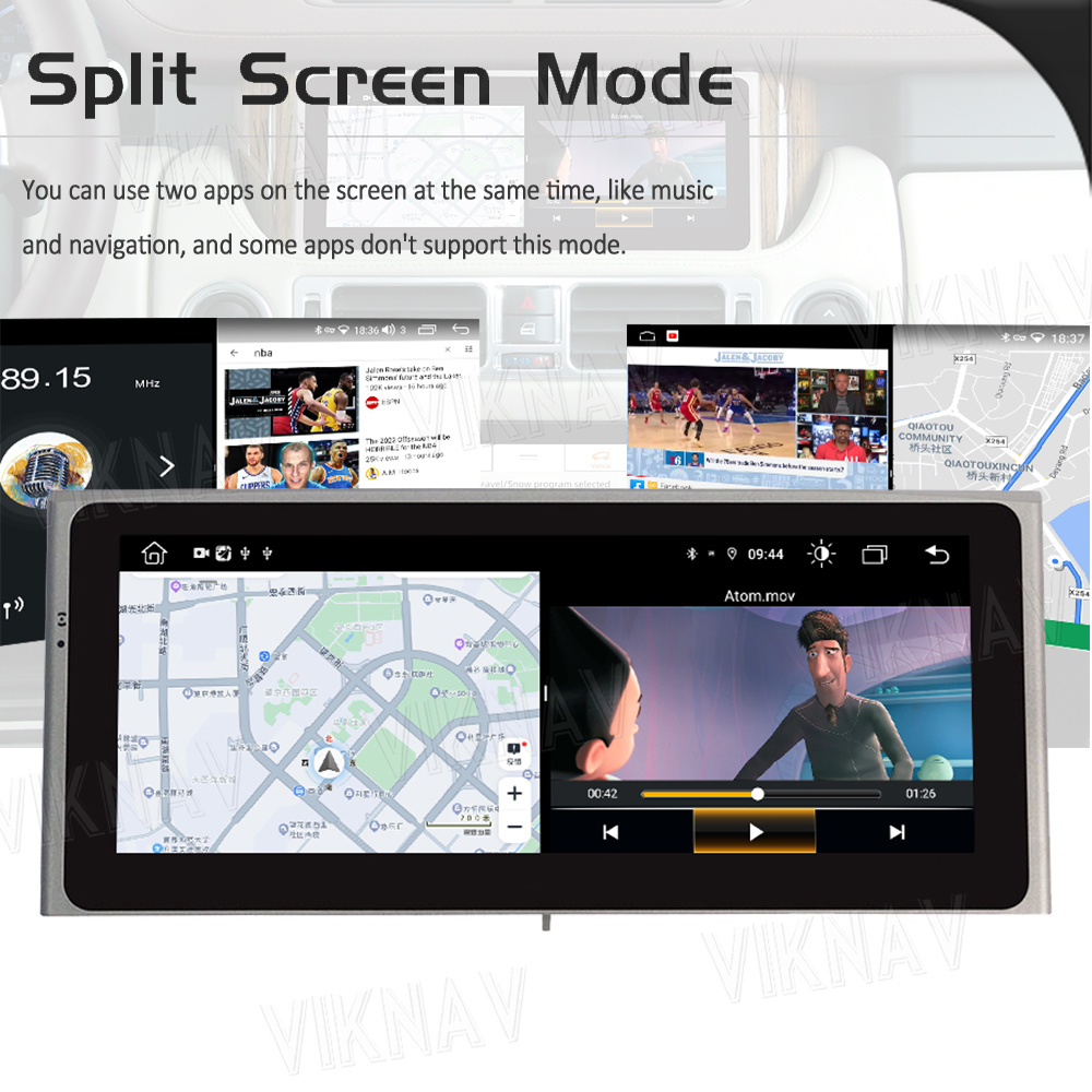 GPS Navigation Wireless Car Radio Android 10 For Range Rover Vouge V8 L322 1998-2012