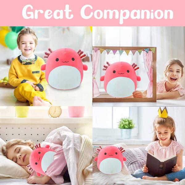 Angelber Nontoxic 20.4cm Soft Down Cotton Axolotl Plush Pillow