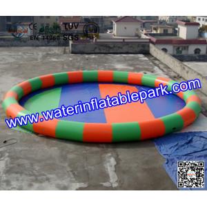 Wholesale 9 Meter Round Inflatable Water Pool With Durable PVC Tarpaulin from china suppliers