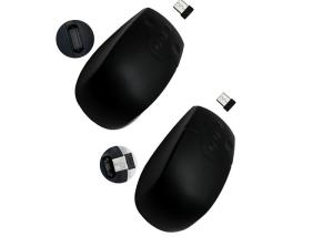 Stylish Sleek Wireless Laser Mouse Industrial / Medical Grade Silicone Material