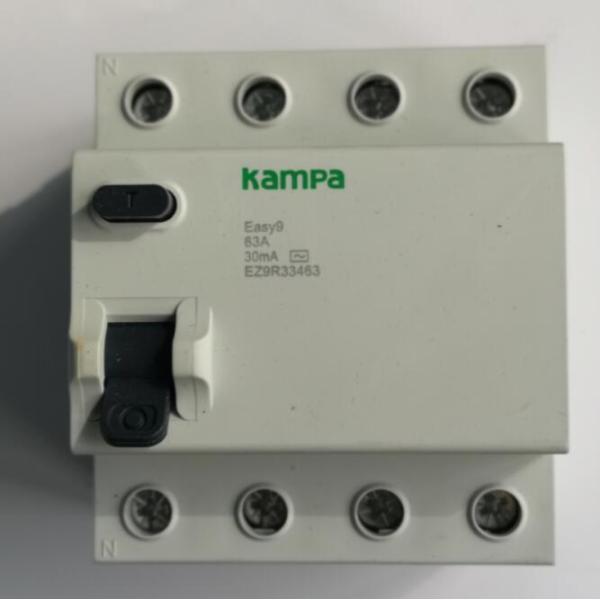 High quality EZ9R36463 Easy9 4 pole 63A 30mA RCD/ELCB/RCCB