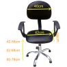 Buy cheap Lab Accessories Antistatic PU Leather Gaslift Stool Laboratory Movable ESD Chair from wholesalers