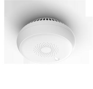 China Zigbee Smart Home Smoke Fire Alarm Sensor Detector Home Security System Battery-powered Alarm Wireless Smart Life on sale