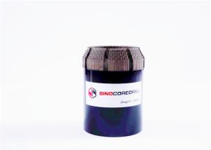 China Natural Diamond Multi Steps Surface Set  Core Drill Bits With AAA Grade 40/60 Spc Diamond on sale
