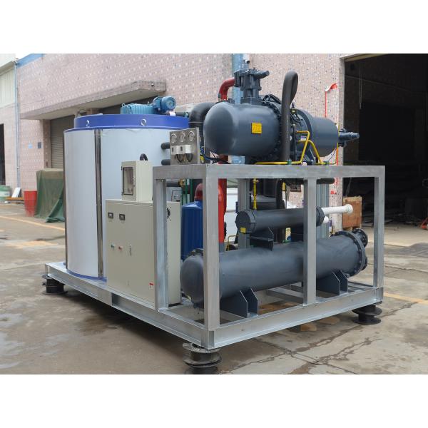 English Language 8ton 8000kg Industrial Ice Block Maker for Business Commercial Sale Prices Refrigerating Capacity 47.9 kw
