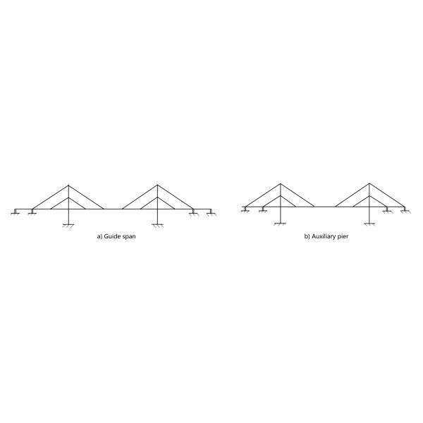 Customized Cable Stage Bridge High Strength Diagonal Cable Supported Bridge