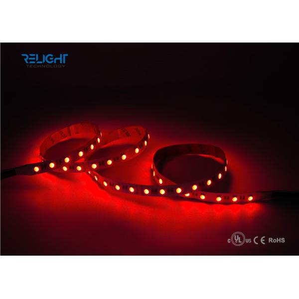 IP20 Addressable 12V Ws2818B 5050 RGB LED Strip 120 Degree Viewing Angle