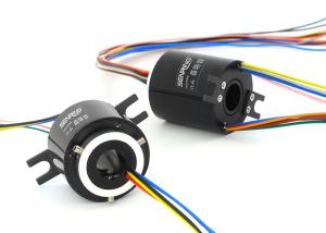 Wholesale 1000RPM Mini Hole Ingergal Precision Slip Ring Customized For More Circuits Or Large Current from china suppliers