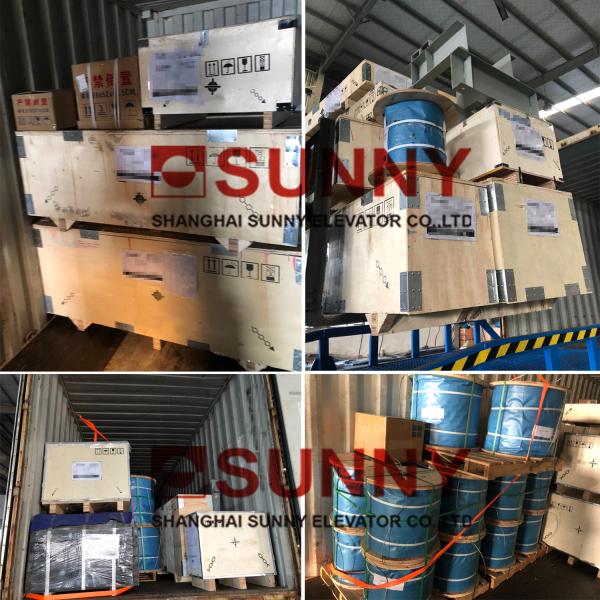 800kg Sightseeing Residential Passenger Lift Elevator 8.0m/S Mechanical Safety