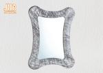 Home Decor Marbling Frame Fiberglass Wall Vanity Mirror Marble Bordered Design