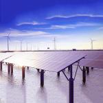 PV Solar Mounting Systems Fishing Light Complementary Integrated Floating Tidal