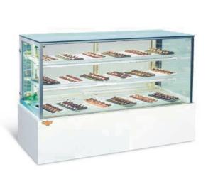 Wholesale Curved Glass Refrigerated Bakery Display Showcase With 2 / 3 Layers from china suppliers