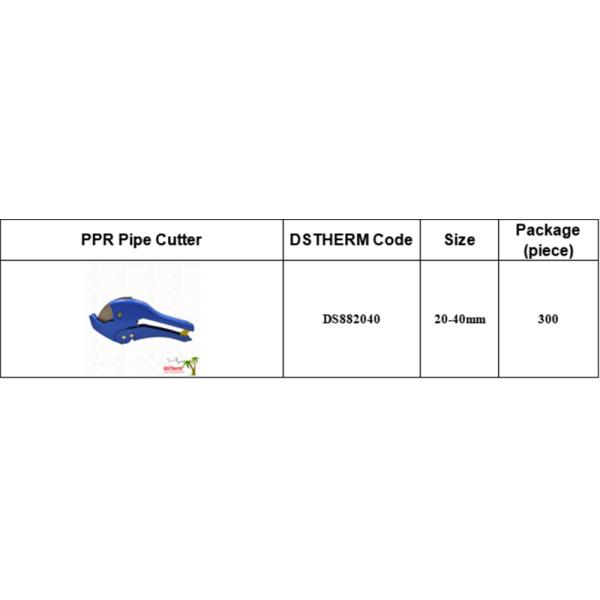 Blue Plastic Pipe Cutter PPR Cutter ISO9001 DIN8077/8078 20-40MM