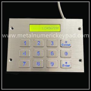 Wholesale Vandal Proof 16 Button Keypad With Display For Vending Machine from china suppliers