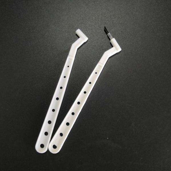 Plastic Dental Micro Applicators , Dental Micro Brush Applicator With Handle