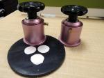 10cm2 Round Textile Testing Instruments , Dia3.5mm Fabric Testing Machine