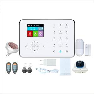 Wholesale WIFI + GSM / GPRS Home GSM Alarm System NTC Sensor Home Security Alarm Systems from china suppliers