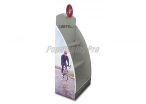 Wholesale Round Side Floor Standing Standee Display 3 - Shelves For Men Wool Sports Sweater from china suppliers