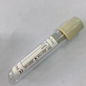 China Sodium Fluoride Tube For Glucose EDTA Heparin Tube Grey Cap on sale