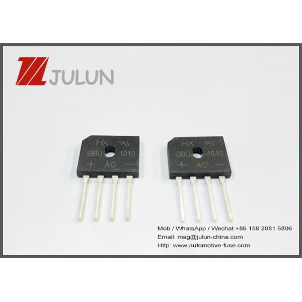Single Phase 10.0Amp Glass Passivated Bridge Rectifiers GBU10005 - GBU1010