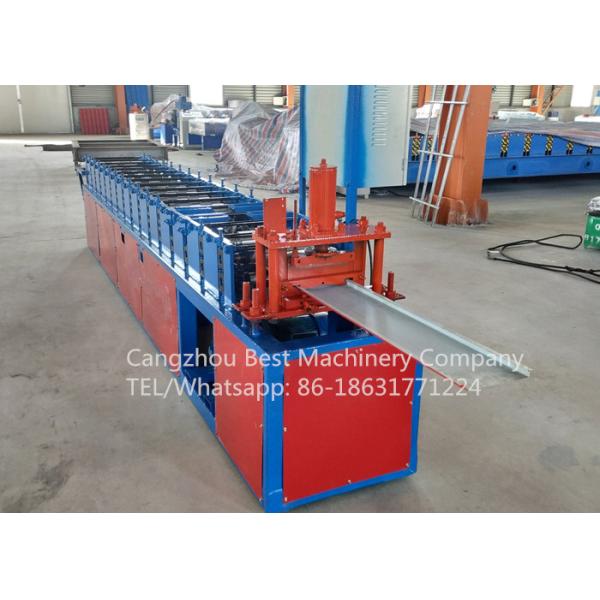 Hydraulic Roofing Sheet Making Machine 250 / 312 And 416mm Changeable Soffit Panel