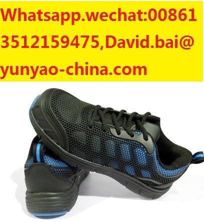 Quality industrial construction working safety shoes with dual density PU outsole low cut for sale