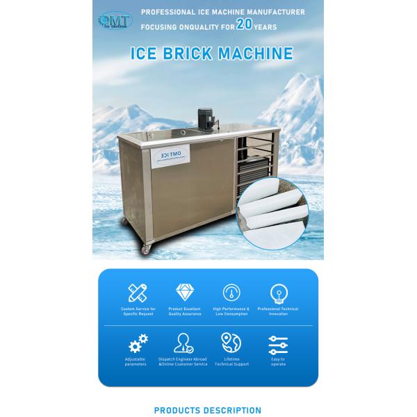 Automatic Commercial Salt Water Ice Block Machine Solar Power Ice Block Making Machine