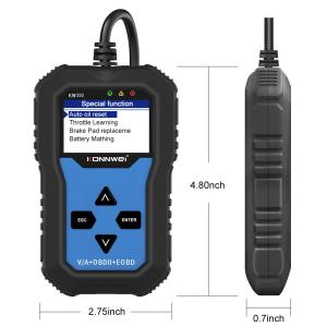 China KW350 Konnwei Car Diagnostic Scanner For Engine Auto Air Condition HVAC Center Lock on sale