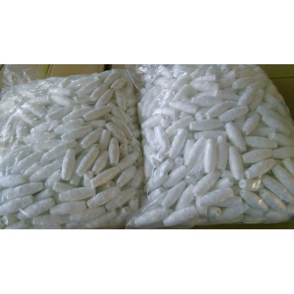 Abrasion Resistant Cocoon Thread Mercerized Technics No Knots For Embroidery