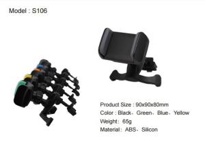 China Universal Cell Phone Car Mount , Air Vent Mount Cell Phone Holder Multi Color on sale