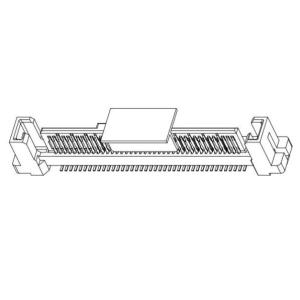 Wholesale Vrt SMt Plug Input Output Connectors PCle SAS 68Pos PSAS4M3130061TR from china suppliers